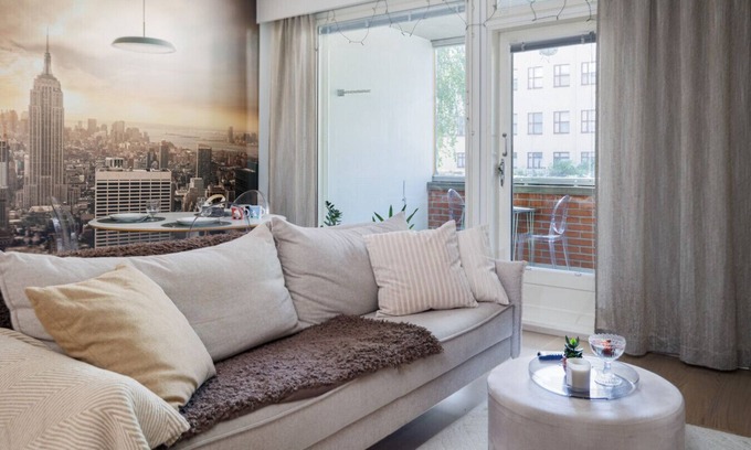 Oulu Apartment | Downtown Oulu 2BR - Sauna & Balcony