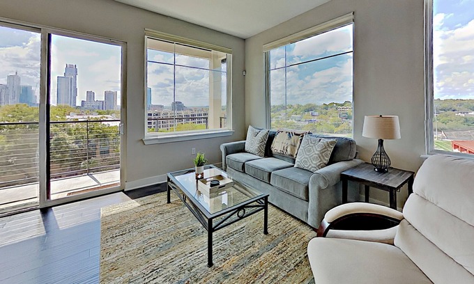 West End Condo | Downtown Penthouse with Skyline Views, Walkable Locale