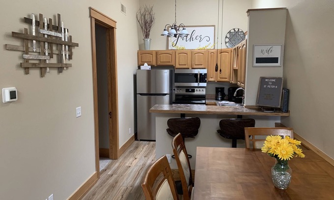 Saint Peter Apartment | Downtown St. Peter Loft Apartment