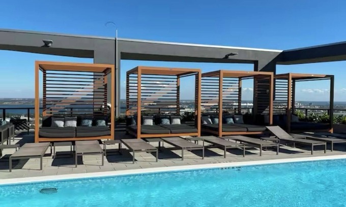 Channel District Apartment | Downtown Tampa Penthouse: Views, Luxury & Fun!