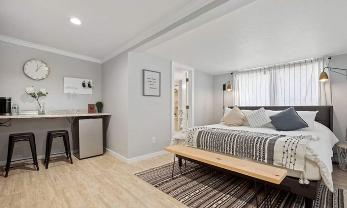 Wimberley Condo | Downtown - Walk to Wimberley Square! Studio 1 @ Beer Ranch Project
