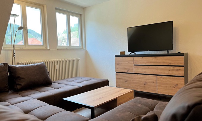 Schenkenzell Apartment | Dream holiday apartment "Kinzigblick" - time out in the Black Forest for up to 8 people
