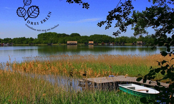 Guestrow House | Dream house on the Inselsee, with private lake access, jetty and bathing facilities