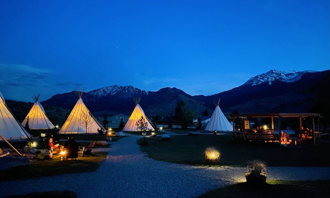 Gardiner RV Rental | Dreamcatcher Tipi Hotel