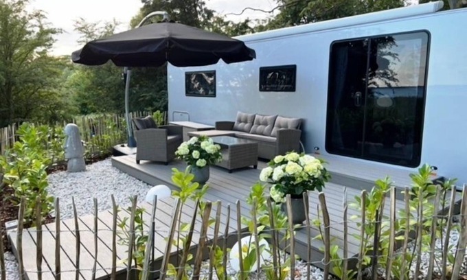 Luetow House | Dreamer Luxus-Caravan am Achterwasser, Lütow