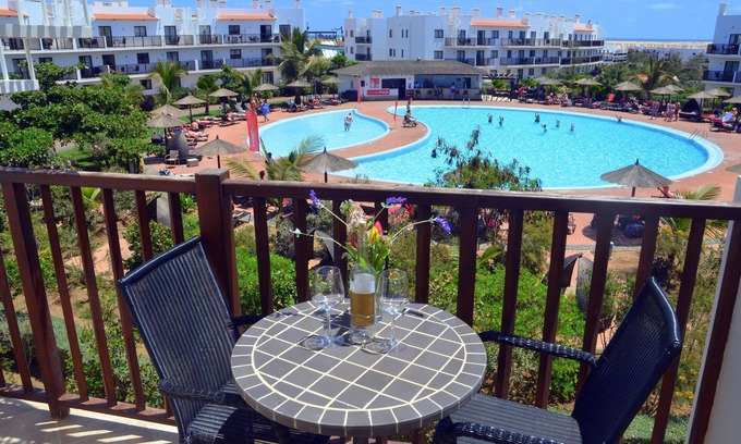 Santa Maria Apartment | Dunas beach resort, 2 bed 2bath apt with roof terrace and pool and sea views