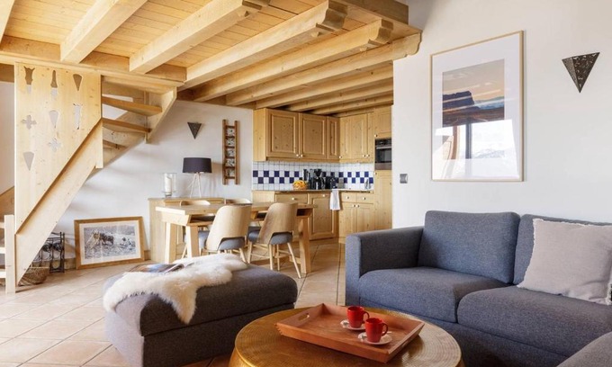 Les Eucherts Apartment | Duplex 3 pièces, 4 pers., parking, ski-in/ski-out - FR-1-398-624