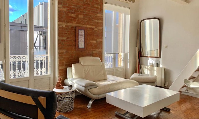 Cote Pavee Apartment | Duplex de charme en centre-ville avec terrasse
