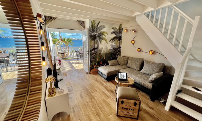 Nettle Bay Apartment | Duplex Jungle Bleue Terrasse vue mer Incroyable