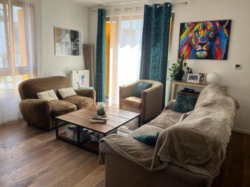 L'Ile-Saint-Denis Apartment | Duplex-pied du village JO paris