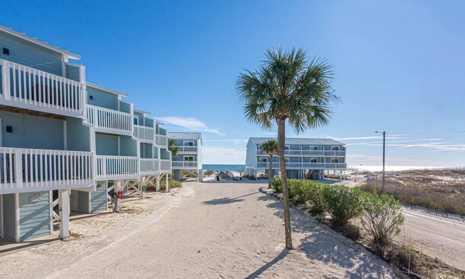 Fort Morgan House | E-10. Wonderful unit with a great view of the Gulf. Community pool.