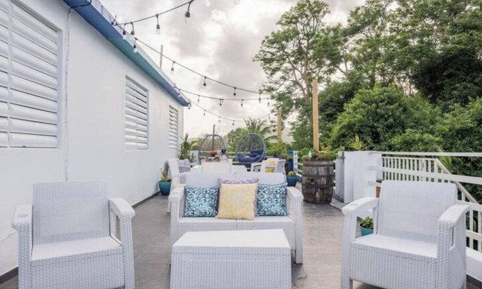 Mata de Platano Apartment | #E Tropical Rainforest Retreat Ocean View w/hottub