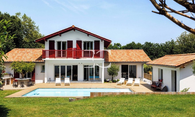 Arcangues Villa | Easy Clés - Villa 4 suites + swimming pool