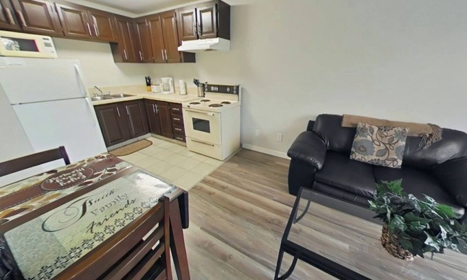 Red Deer Apartment | Economical Bachelor Suite in Convenient Location Red Deer! #10 The Base.