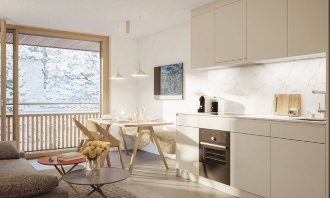 Flims Apartment | Edelweiss vacation apartment Selva Vida: Modern 2.5-room, 43m²