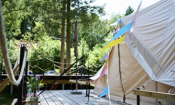 Bad Rodach Apartment | Einzigartiges Glampingzelt im Wald
