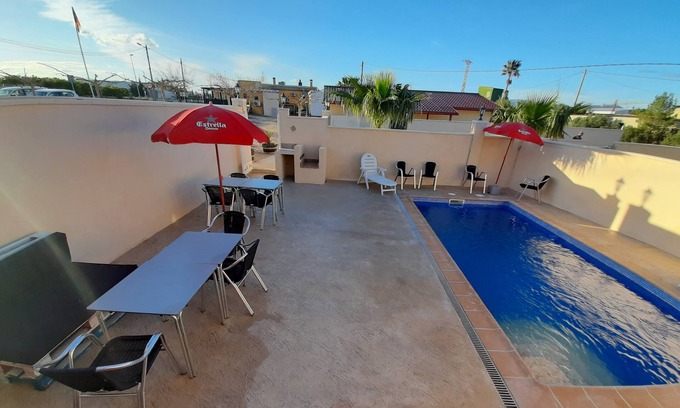 El Ligallo del Ganguil Ski Chalet | EL FARO 9 ADULTS AND 3 CHILDREN PRIVATE POOL