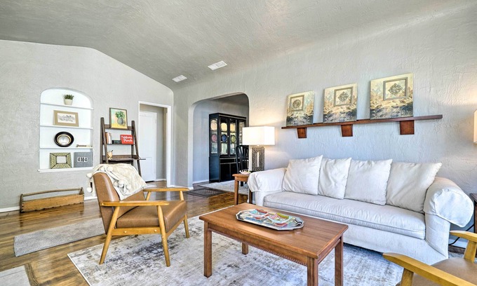 Pershing - Government Hill House | El Paso Home w/Backyard + Outdoor Fireplace!