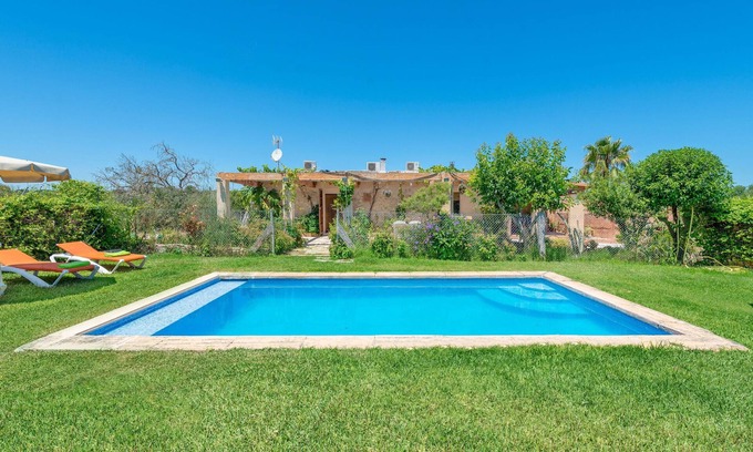 Maria de la Salut Villa | EL REBOSTER (CARBONERAS) - Cosy country house with private pool and beautiful garden. Free