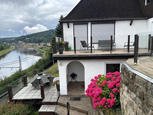 Konigstein an der Elbe House | Elbblick kleine Wohnung