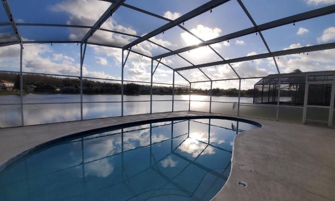 Meadow Woods House | Electric Heated Private Pool 4 Bedroom 3 Bath 2 Story Single Family Home!