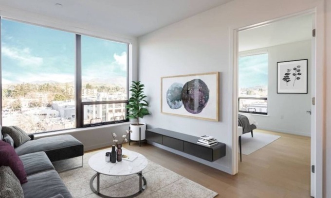Walnut Creek Condo | Elegant 1BR Condo at The Rise Walnut Creek