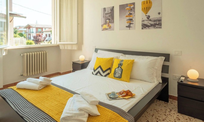Castrocaro Terme Apartment | Elegant 2 Suites Residence,city centre,near Famous Castrocaro Thermal Baths