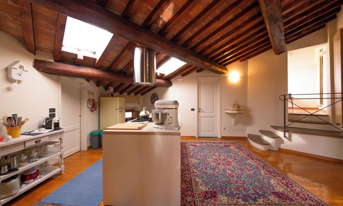 Pistoia Apartment | Elegant apartment with panoramic terrace in the historic heart of Pistoia