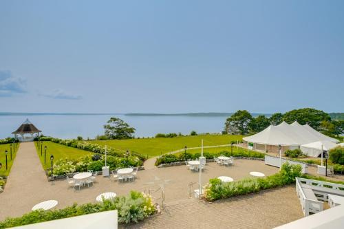 Stockton Springs Villa | Elegant Oceanfront Maine Estate with Gazebo