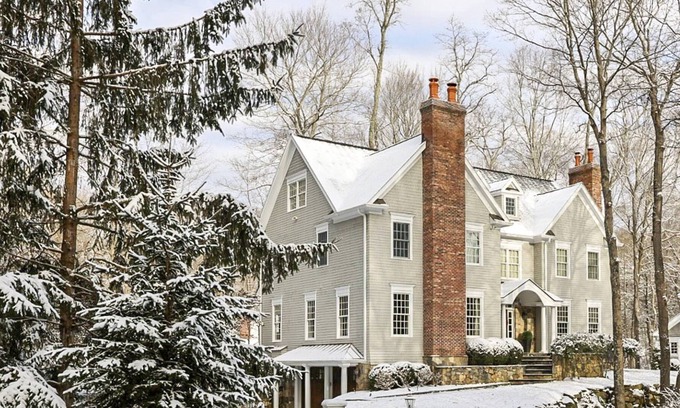 Wilton House | Elegant, spacious escape nestled in the trees with home theater, huge gym