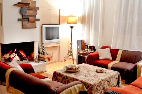 Mystras Apartment | Elegant Stone Mansion in Historic Mystras