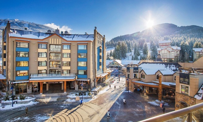 Whistler Village Apartment | Elegant Suite with Private Mountain View Balcony!