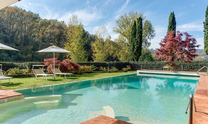 Reggello House | Elegant villa with private pool and wellness area near Florence