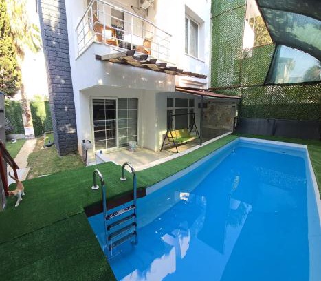 Belek Villa | ELIT1 Villa 10 BEDS FULL TRIPLEX VILLA in BELEK Golf area with PRIVATE POOL & GARDEN WIFI NETFLIX Full Kitchen & Bed Equipments Air Conditions free parking