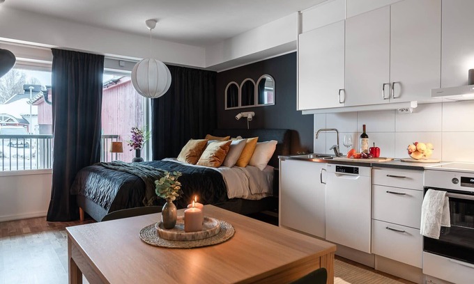 Pitea Apartment | Elite Studio | Work & Rest