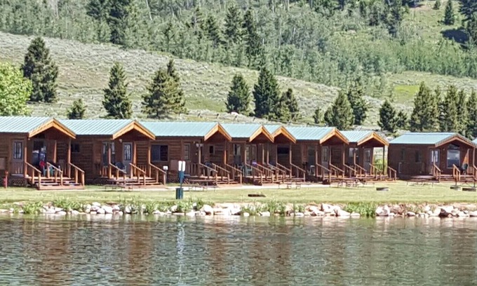 West Yellowstone Cabin | Elk Haven Camping - (Cabin 8)