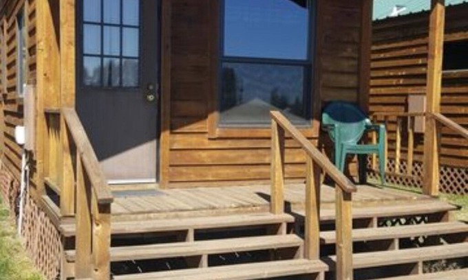 West Yellowstone Cabin | Elk Haven Camping - (Cabin 9)