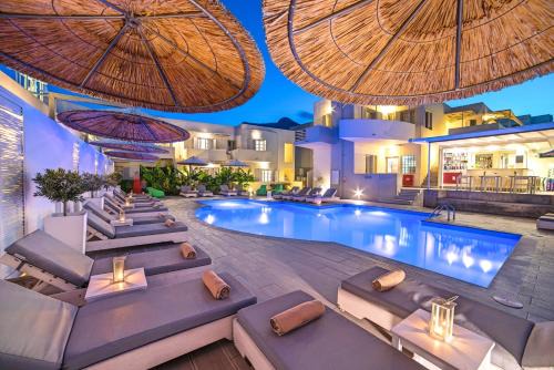 Mavrikiano Apartment | Elounda Garden Maxima Suite Beheiztes Schwimmbad