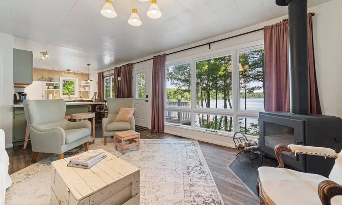 Iron River House | Emerald Cottage on the Lake and Trail Systems!n