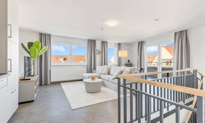 Denzlingen Apartment | EMPiRE: Denzlingen's biggest | Perfect for 4 | City