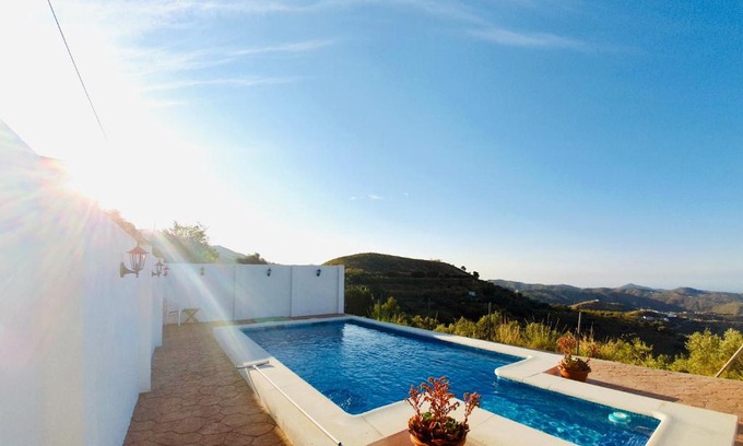 Sedella House | En-suite bedroom with private entrance at Casa Sofija
