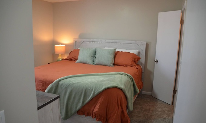 Enterprise Apartment | Enchanting Oasis - Centrally located! Quiet, great TDY spot, family friendly.