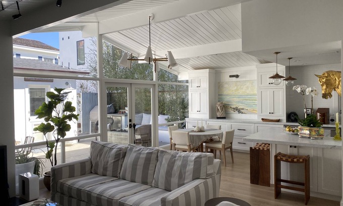 Balboa Peninsula House | Enchanting Single Family Peninsula Point Home just Steps to the Sand