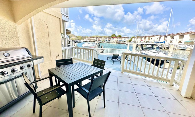 Jolly Harbour Villa | Enchanting Waterfront Villa