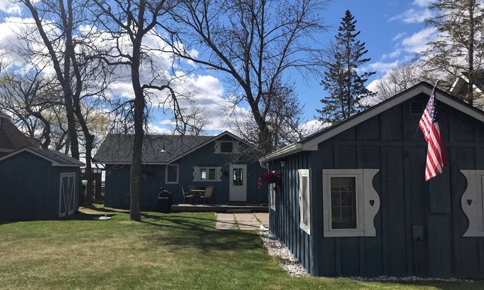 Bemidji House | Enjoy Lake Bemidji - steps from the door!