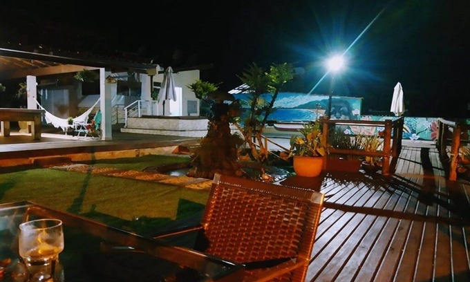Ubatuba Condo | Enjoy nature in this delightful suite+1 bedroom: air conditioning/wi-fi/TV/barbecue. MANUAL