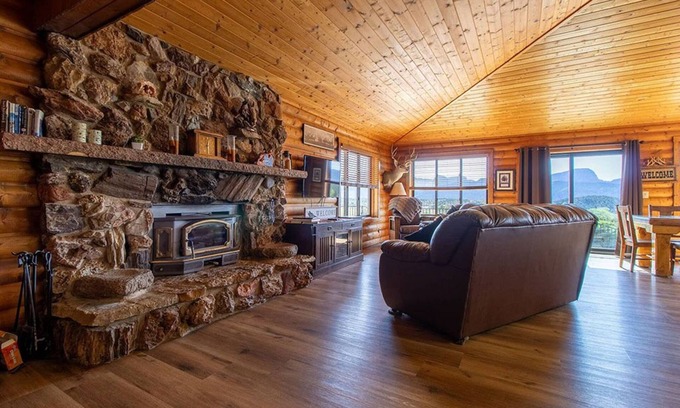 New Harmony Cabin | Enjoy Privacy and Mountain Views At Our 50 Acre Ranch Near 2 of Utah's Mighty 5!