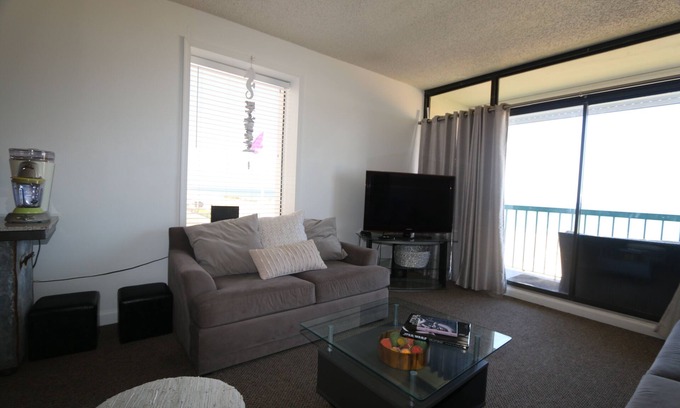 Northeast Virginia Beach Condo | Enjoy Sunrise and dolphin's swimming every morning from your personal balcony!