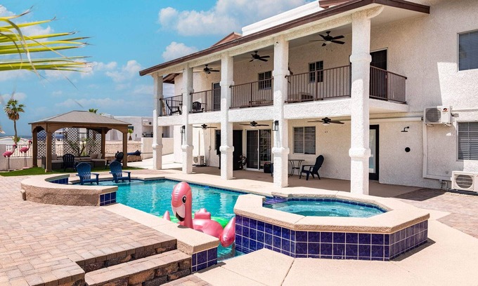 Lake Havasu City House | Entertainers Dream w/Heated Pool & Spa + Views!