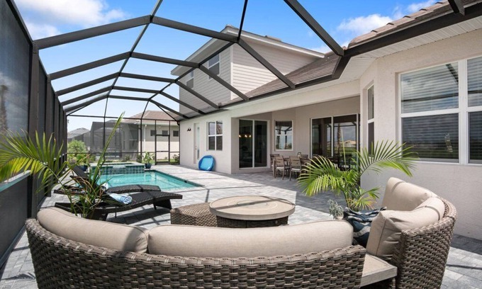Immokalee House | Entire Home with Pool/Spa, Optional Golf Membership and Wide Water Views!